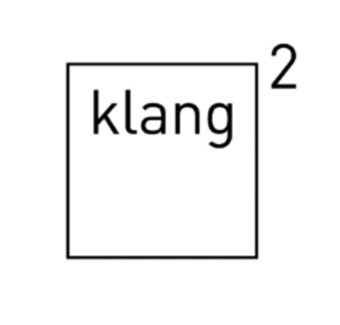 klang 2 Logo (DPMA, 11/27/2019)
