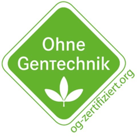 Ohne GenTechnik og-zertifiziert.org Logo (DPMA, 07/28/2023)