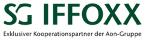 SG IFFOXX Exklusiver Kooperationspartner der Aon-Gruppe Logo (DPMA, 28.04.2023)