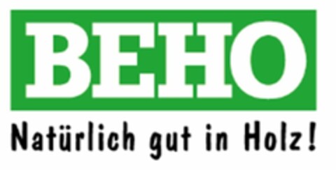 BEHO Natürlich gut in Holz! Logo (DPMA, 13.08.2024)