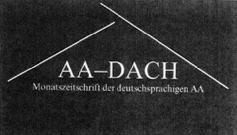 AA-DACH Monatszeitschrift der deutschsprachigen AA Logo (DPMA, 08.11.2004)