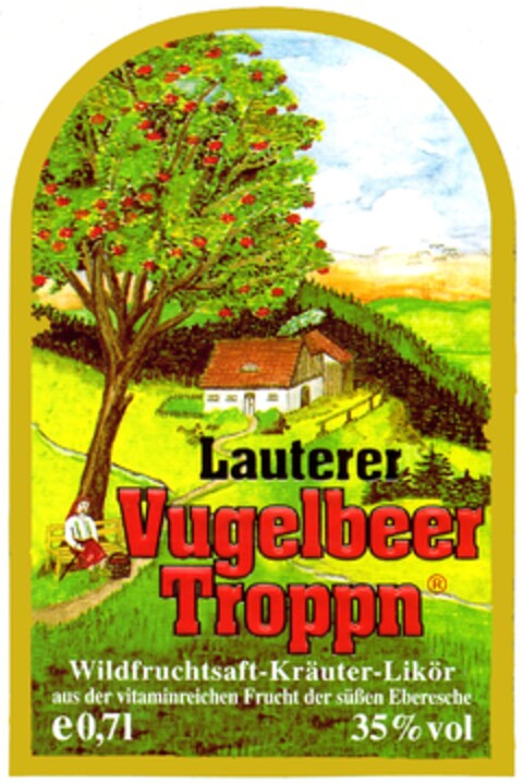 Lauterer Vugelbeer Troppn Logo (DPMA, 08.02.2006)