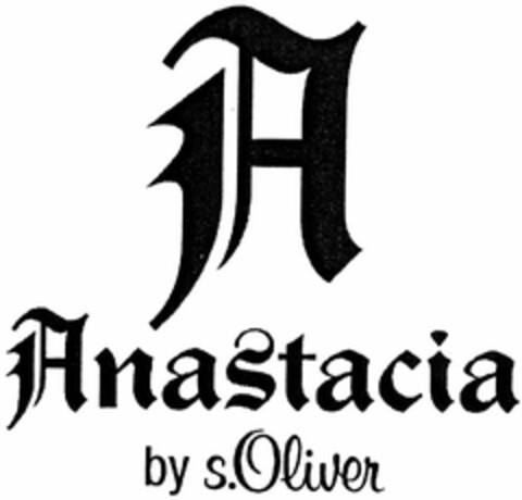 A Anastacia by s.Oliver Logo (DPMA, 02/21/2006)