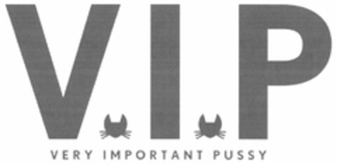 VIP VERY IMPORTANT PUSSY Logo (DPMA, 16.07.2007)