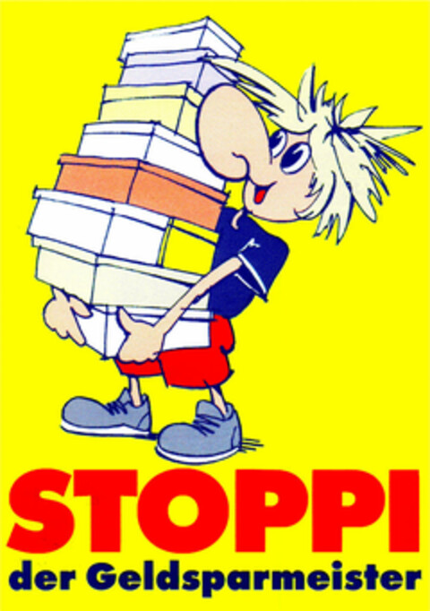 STOPPI der Geldsparmeister Logo (DPMA, 07/04/1996)