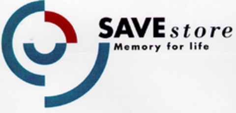 SAVE store Memory for life Logo (DPMA, 24.05.1997)