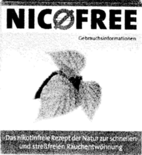 NICOFREE Logo (DPMA, 22.04.1998)