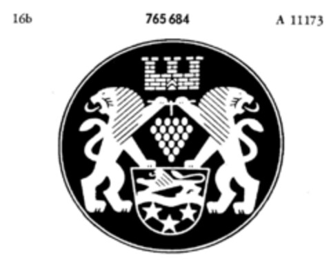 765684 Logo (DPMA, 02.08.1961)