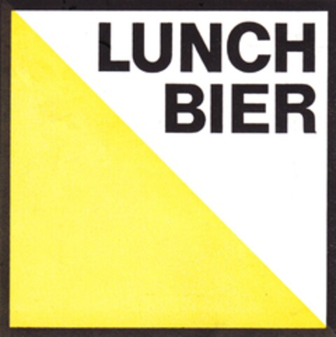 LUNCH BIER Logo (DPMA, 30.12.1964)