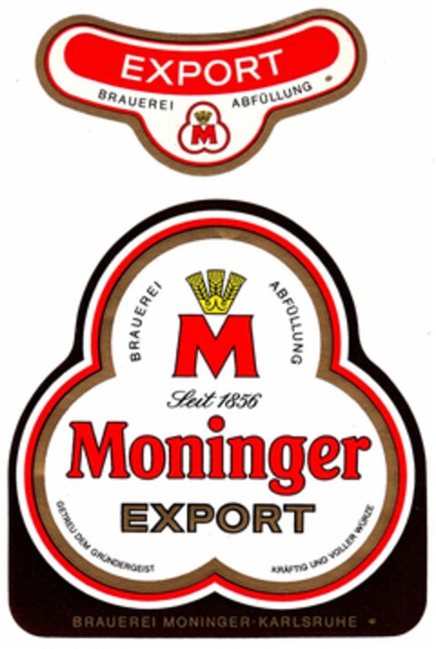 Moninger EXPORT Logo (DPMA, 30.04.1976)