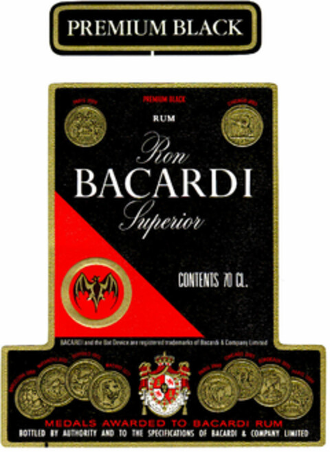 BACARDI Logo (DPMA, 11.07.1987)