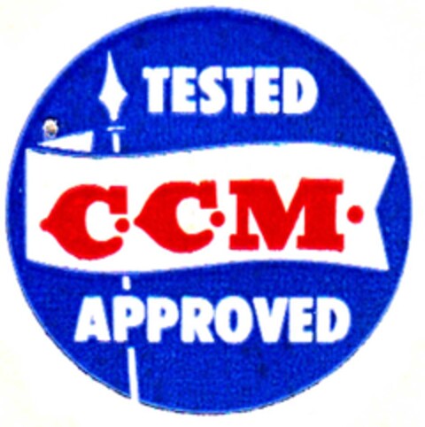 TESTED CCM APPROVED Logo (DPMA, 06.04.1966)