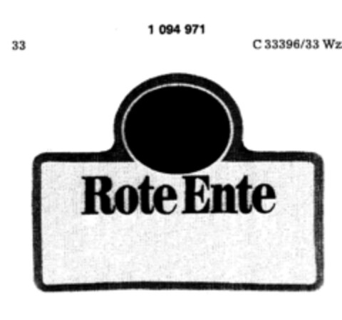 Rote Ente Logo (DPMA, 08/18/1984)