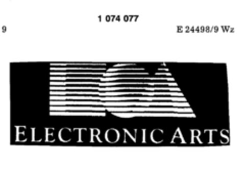 ELECTRONIC ARTS Logo (DPMA, 25.07.1984)