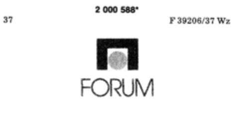 FORUM Logo (DPMA, 15.11.1990)