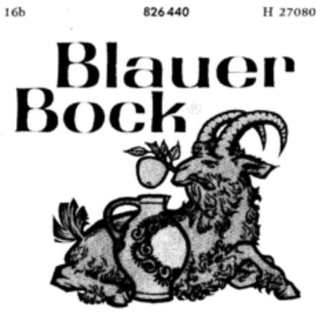 Blauer Bock Logo (DPMA, 02.09.1965)