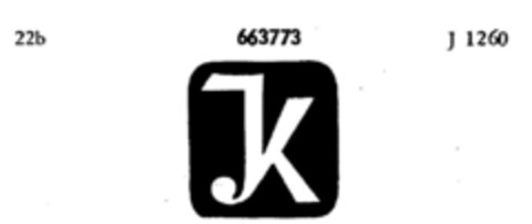 JK Logo (DPMA, 10/24/1953)