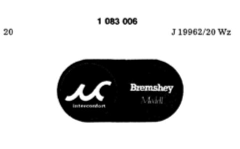 ic Interconfort Bremshey Modell Logo (DPMA, 04/04/1985)