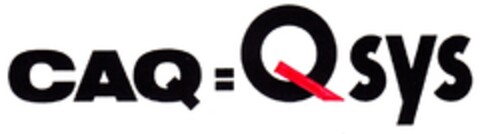 CAQ=Qsys Logo (DPMA, 05.05.1989)