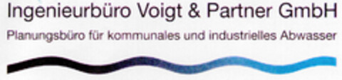 Ingenieurbüro Voigt & Partner GmbH Planungsbüro für kommunales und industrielles Abwasser Logo (DPMA, 30.04.1992)