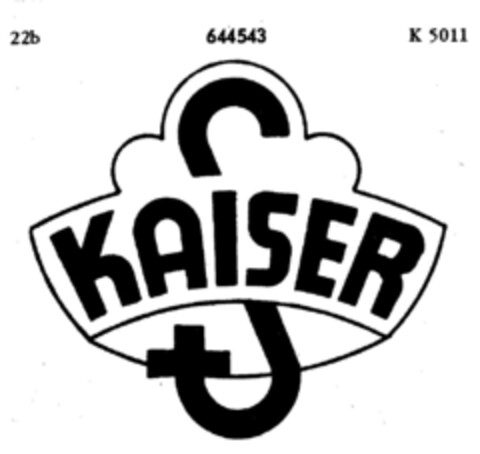 KAISER Logo (DPMA, 03.09.1952)