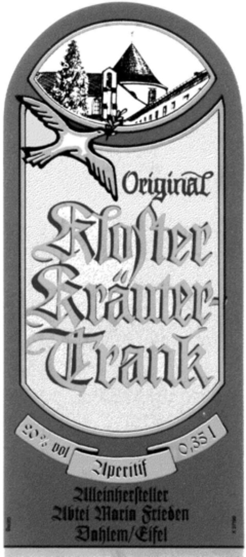Kloster Kräuter-Trank Logo (DPMA, 03.03.1993)