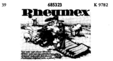 Rheumex Logo (DPMA, 28.01.1955)