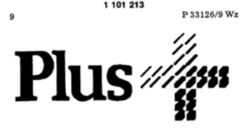 Plus Logo (DPMA, 20.09.1985)