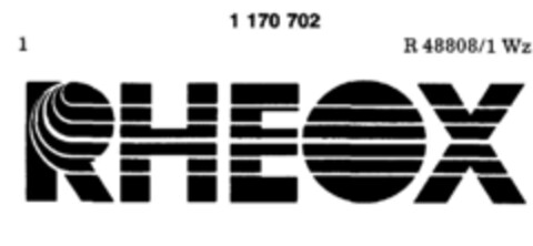 RHEOX Logo (DPMA, 13.12.1989)