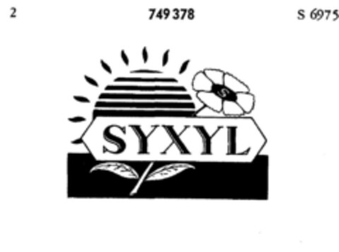 SYXYL Logo (DPMA, 09.02.1956)