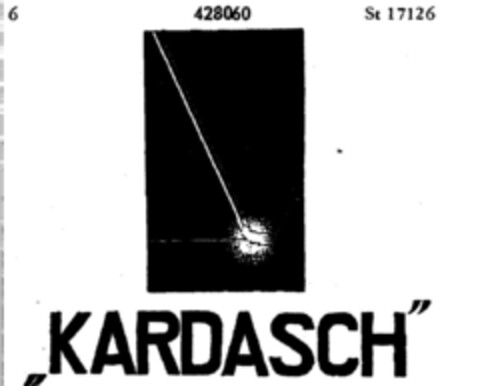 "KARDASCH" Logo (DPMA, 12.11.1930)