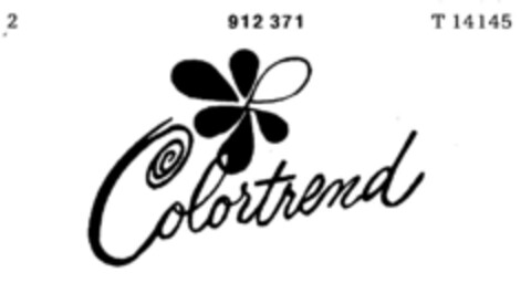 Colortrend Logo (DPMA, 16.12.1970)