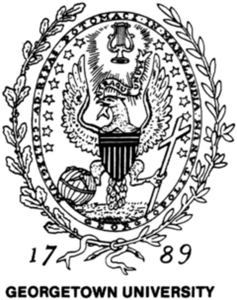 GEORGETOWN UNIVERSITY Logo (DPMA, 20.02.1991)