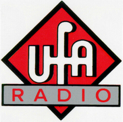 ufa RADIO Logo (DPMA, 19.09.1986)