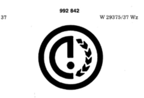 992842 Logo (DPMA, 02.04.1979)