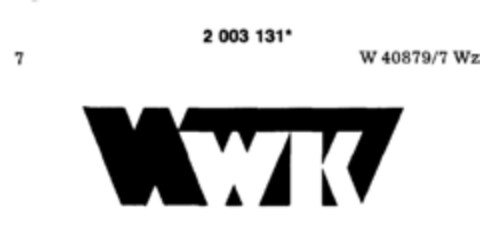 WWK Logo (DPMA, 10/05/1990)