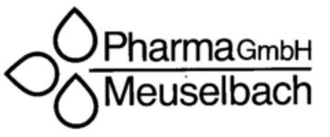 Pharma GmbH Meuselbach Logo (DPMA, 14.09.1990)