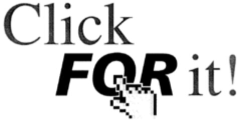 Click FOR it! Logo (DPMA, 05.06.2000)