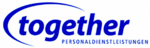 together PERSONALDIENSTLEISTUNGEN Logo (DPMA, 27.03.2001)