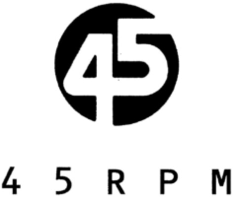 45 45RPM Logo (DPMA, 23.12.2001)