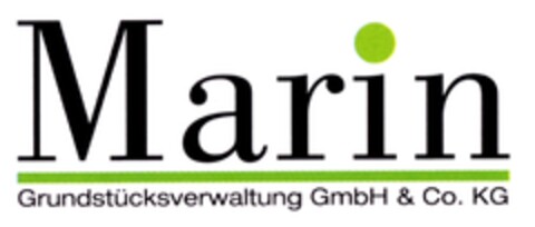 Marin Grundstücksverwaltung GmbH & Co. KG Logo (DPMA, 14.07.2008)