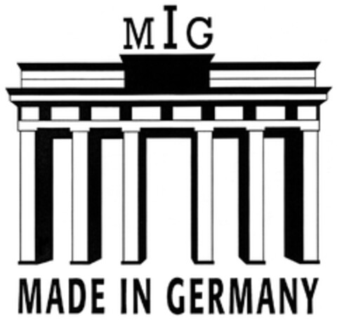 MIG MADE IN GERMANY Logo (DPMA, 17.12.2008)