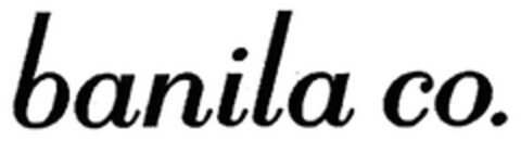 banila co. Logo (DPMA, 17.03.2009)