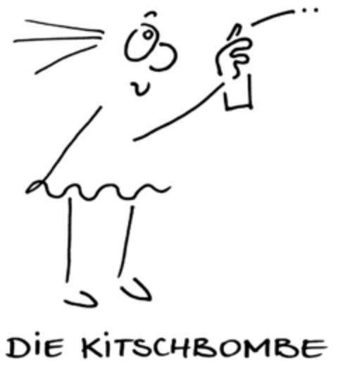 DIE KITSCHBOMBE Logo (DPMA, 09.01.2010)