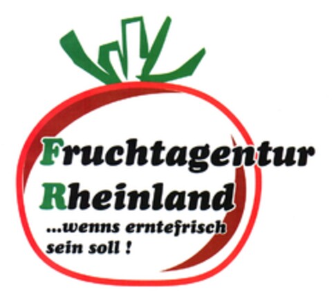 Fruchtagentur Rheinland ...wenns erntefrisch sein soll ! Logo (DPMA, 12.03.2011)