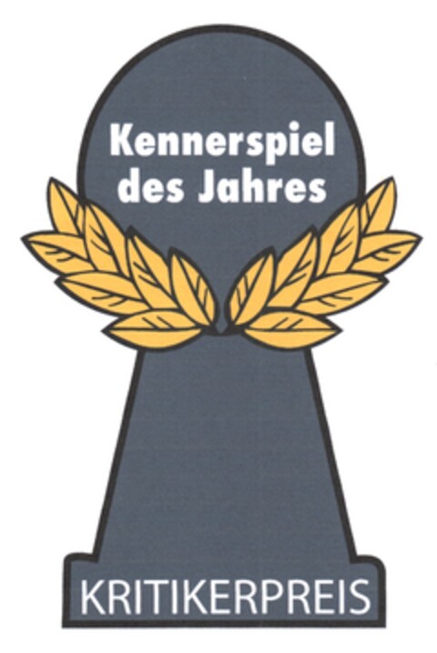 Kennerspiel des Jahres KRITIKERPREIS Logo (DPMA, 03/16/2011)