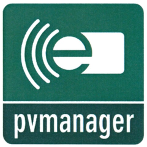 e pvmanager Logo (DPMA, 26.11.2014)