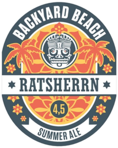 RATSHERRN BACKYARD BEACH SUMMER ALE Logo (DPMA, 12.02.2015)