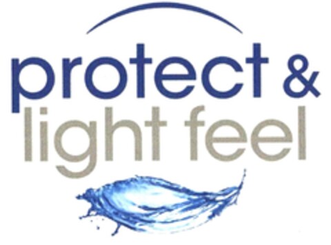 protect & light feel Logo (DPMA, 20.07.2015)