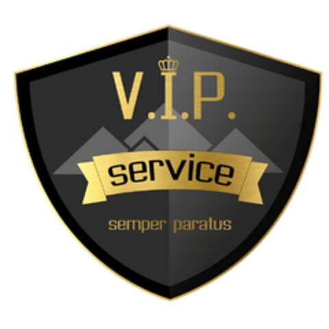 V.I.P. service semper paratus Logo (DPMA, 29.11.2016)